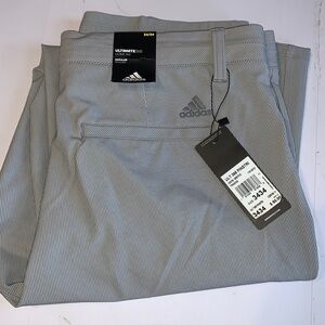 New adidas Gray 365 PinStripe Golf Pants NWT Size 34